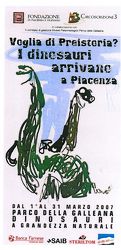 Voglia di Preistoria? I dinosauri arrivano a Piacenza