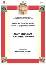 ALLIEVI DELLI.S.S.M. G.CANTELLI di Novara