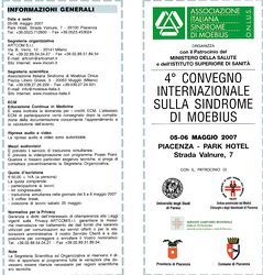 IV convegno internazionale sulla sindrome di Moebius
