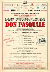 LIRICA SOTTO LE STELLE  DON PASQUALE