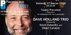 DAVE HOLLAND TRIO feat. Kevin Eubanks and Obed Calvaire