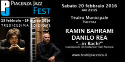 RAMIN BAHRAMI & DANILO REA IN BACH?