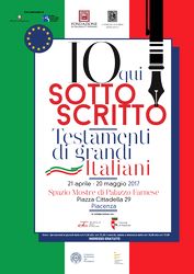 IO QUI SOTTOSCRITTO - TESTAMENTI DI GRANDI ITALIANI