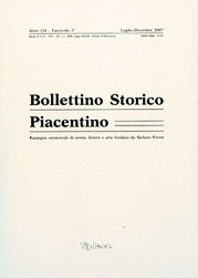Bollettino storico piacentino