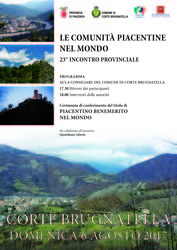 LE COMUNIT PIACENTINE NEL MONDO