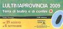 Lultimaprovincia 2009