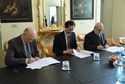 Firma della convenzione Acer- Tribunale e Fondazione
