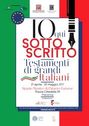 IO QUI SOTTOSCRITTO - TESTAMENTI DI GRANDI ITALIANI